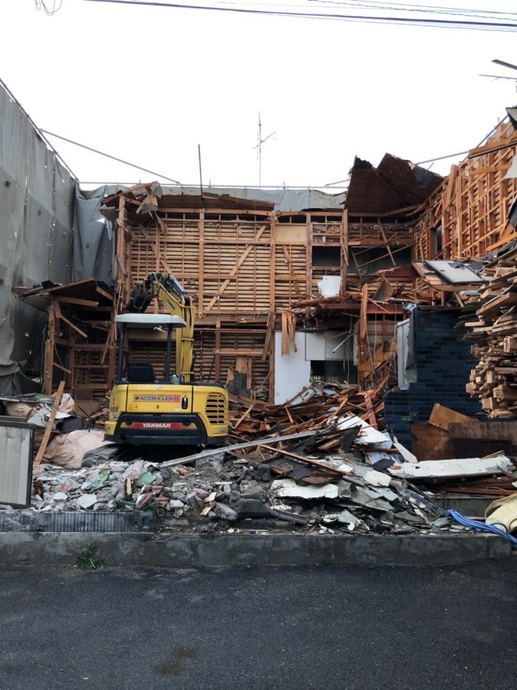 【 木造解体 】世田谷区で木造建築の解体を行ないました