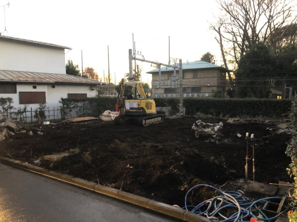 【 木造解体 】狛江市で木造解体が完了しました